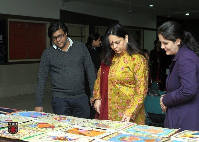 MADHUBANI PAINTING WORKSHOP CULMINATES AT PRESIDIUM ASHOK VIHAR